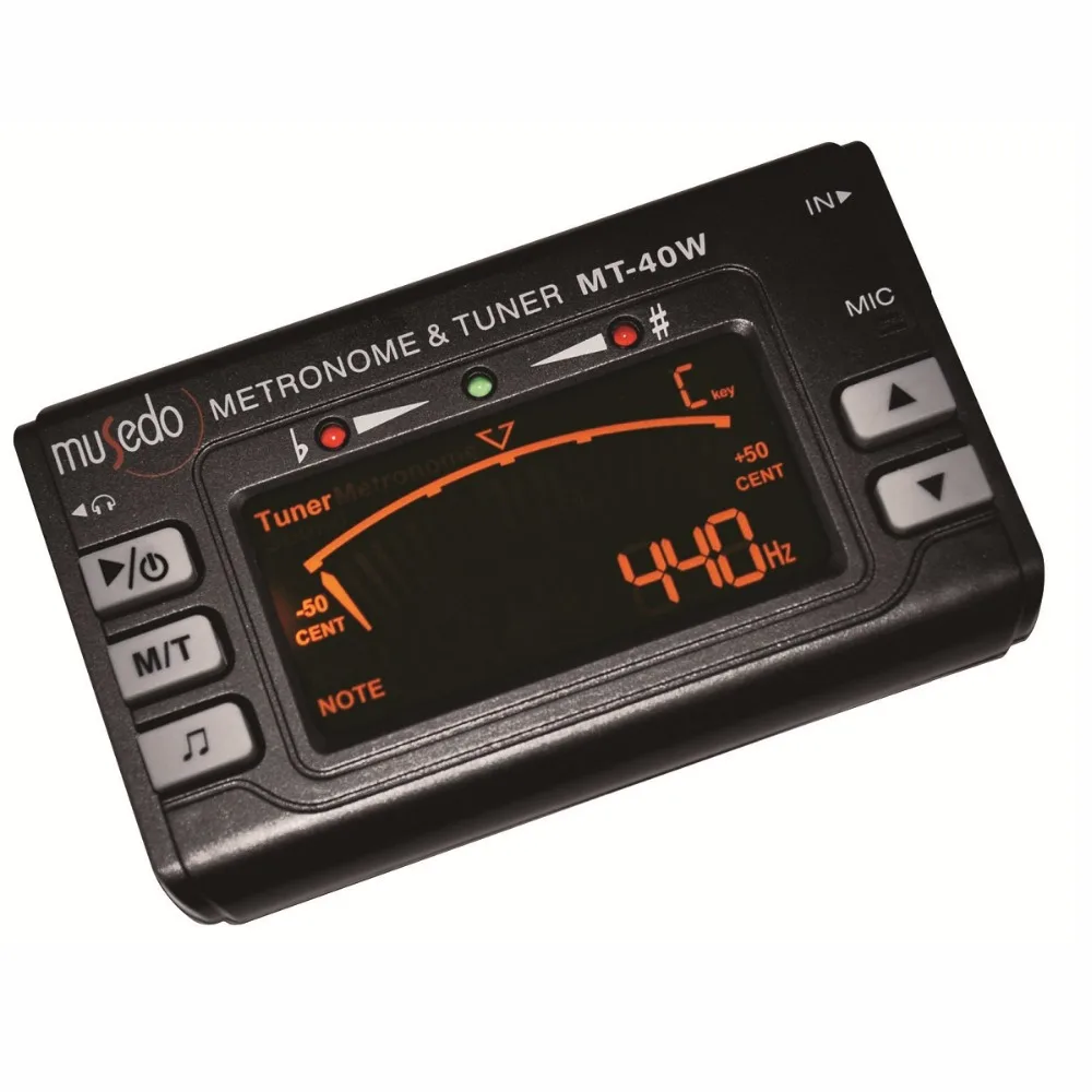 Musedo MT 40W Wind Instruments Tuner Metronome Tone Generator 3 in 1