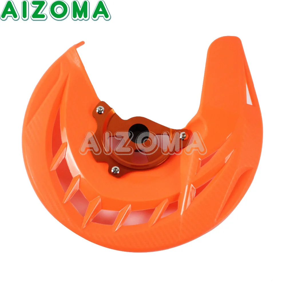 Orange Front Brake Disc Rotor Guard Cover Protector Protection For KTM SX XC EXC F 125 150 2003- Motocross Enduro Offroad