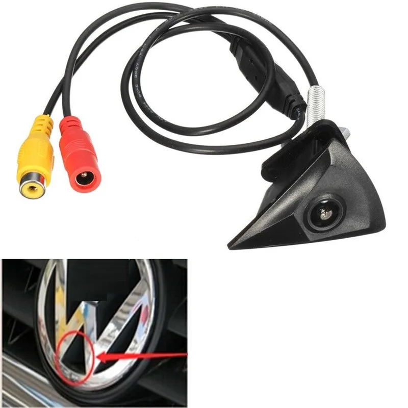 Автомобильная камера переднего вида для VW Volkswagen GOLF Jetta Touareg Passat Polo Tiguan Bora