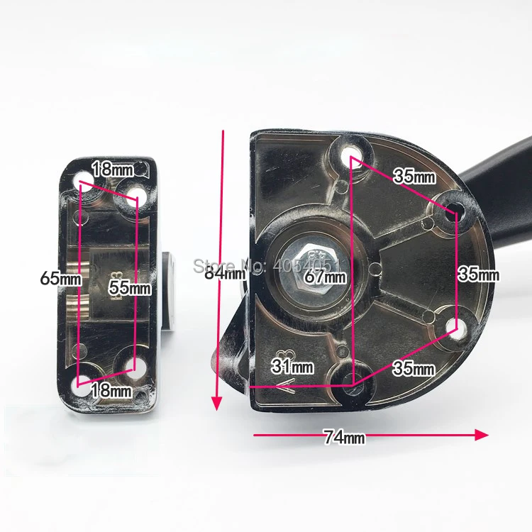 do aço inoxidável, Fechadura do botão do