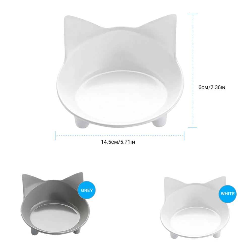 Товары для домашних животных миска для кошки двойная кошка кормушка и миска для воды миски для домашних животных
