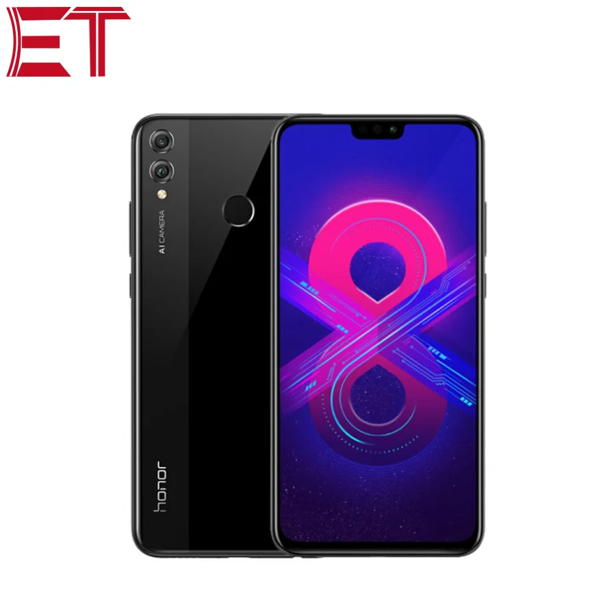 Оригинальный мобильный телефон Honor 8X 4G LTE 6 ГБ ОЗУ 128 Гб ПЗУ HiSilicon Kirin 710 восемь ядер