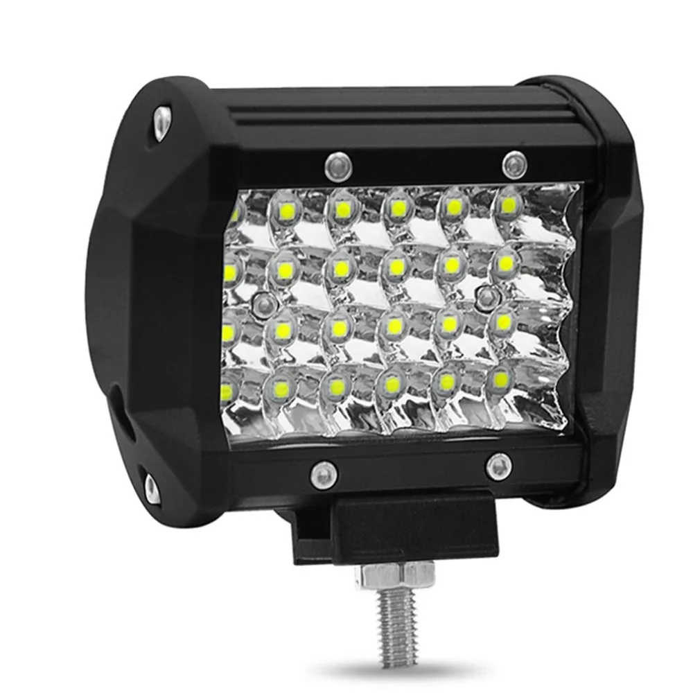 

4 inch 72W 4 row LED strip light work driving modified off-road vehicle light roof strip light