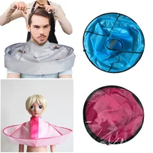 Высокое качество новая милая детская взрослая Складная накидка для стрижки волос накидка-зонтик салон водонепроницаемый плащ аксессуар для укладки