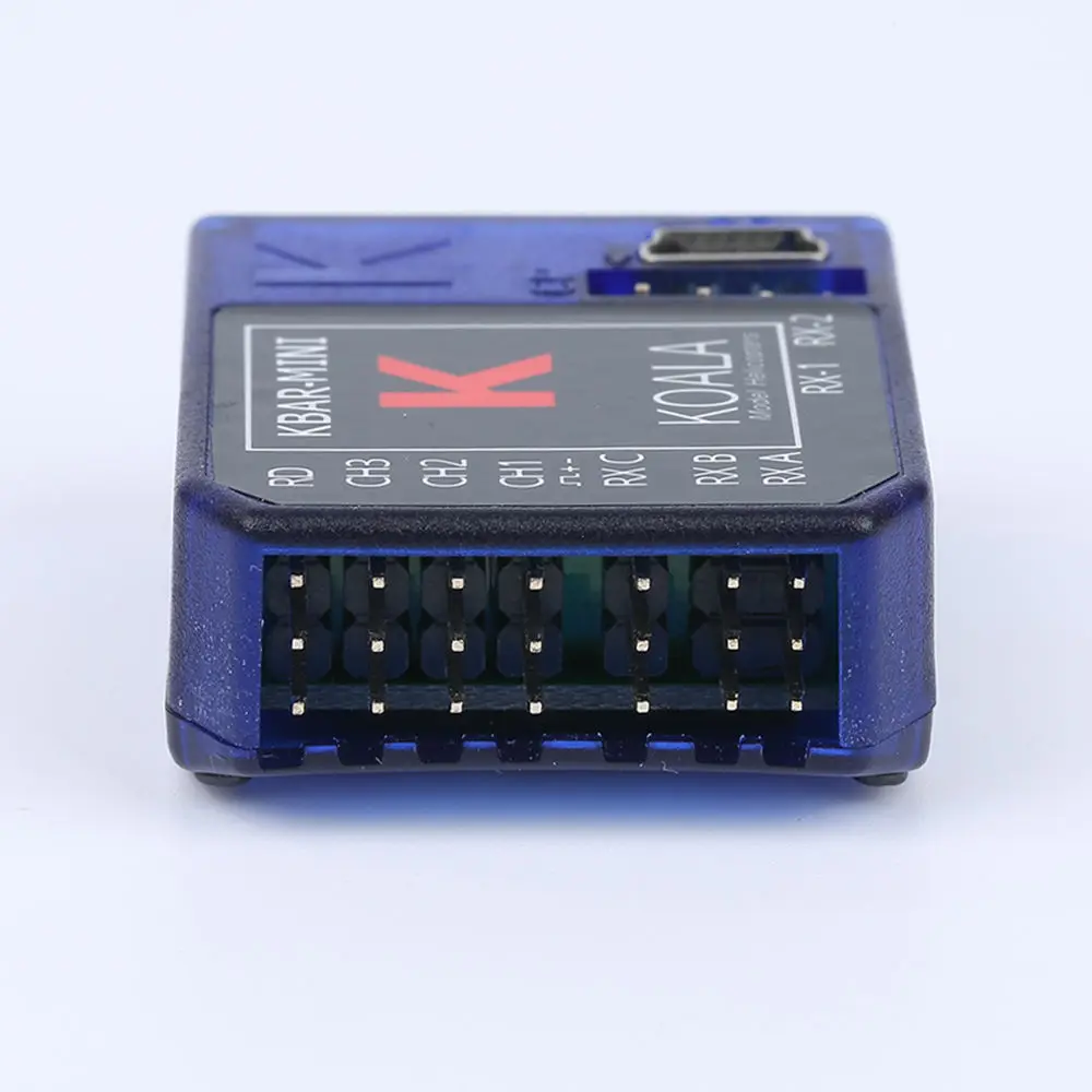 Sistema de Estabilização Gyro Kbar k8 Flybarless Fbi 450-700 Azul 3-eixo 5.3.4 Pro 4 High Quality fbl system