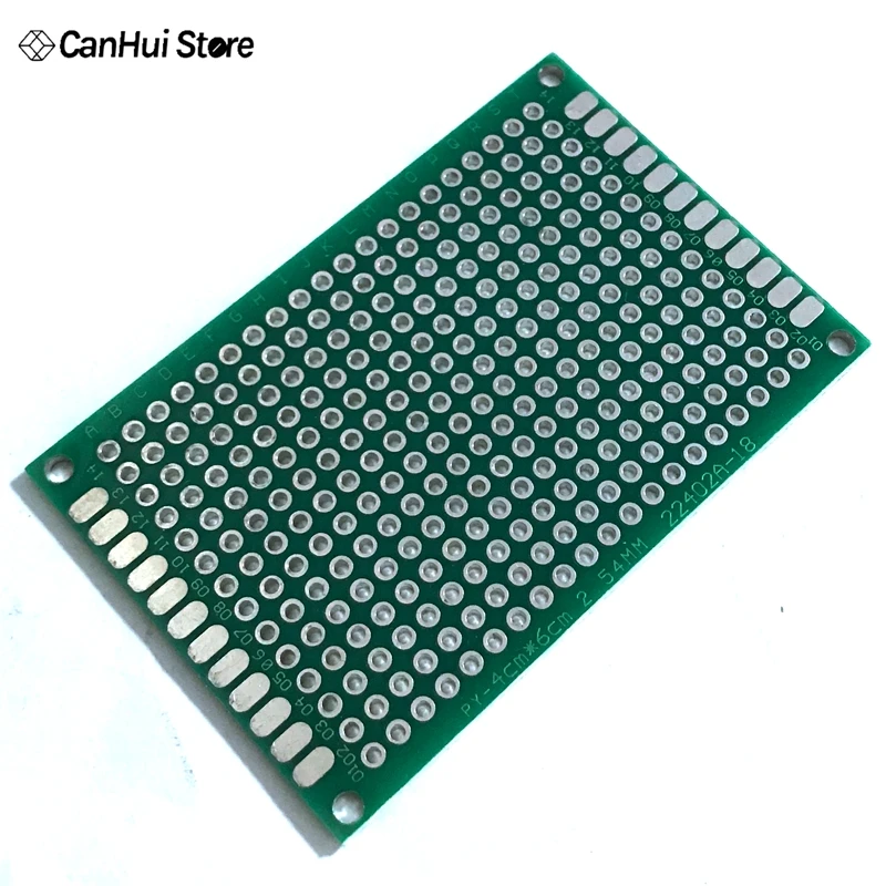 4 шт./лот 5x7 4x6 3x7 2x8 см двухсторонний медный Прототип pcb универсальная плата для Ardui