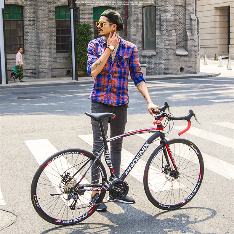 New Brand 700cc 18 21 27 Speed Carbon Steel 52cm Frame Bend Handle Road Bike Outdoor Bicicleta Cycling Racing Bicycle Bicycle Aliexpress