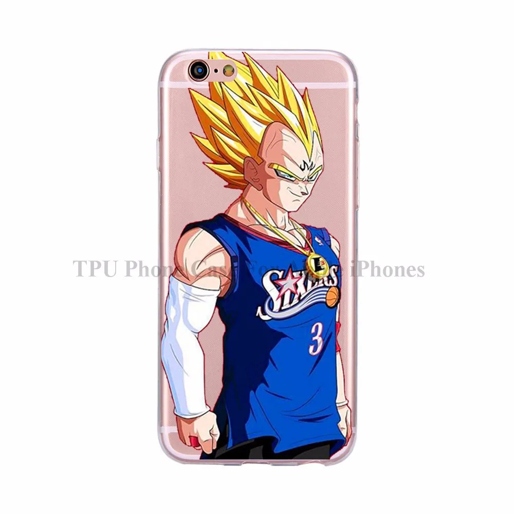 日本漫画電話バッグ七ドラゴンボールz悟空パターンカバー用iphone 6 6 S 5 5 S Se 7プラスtpuシリコンソフトバックケース Bag Coconut Phone Divxbag Sticker Aliexpress