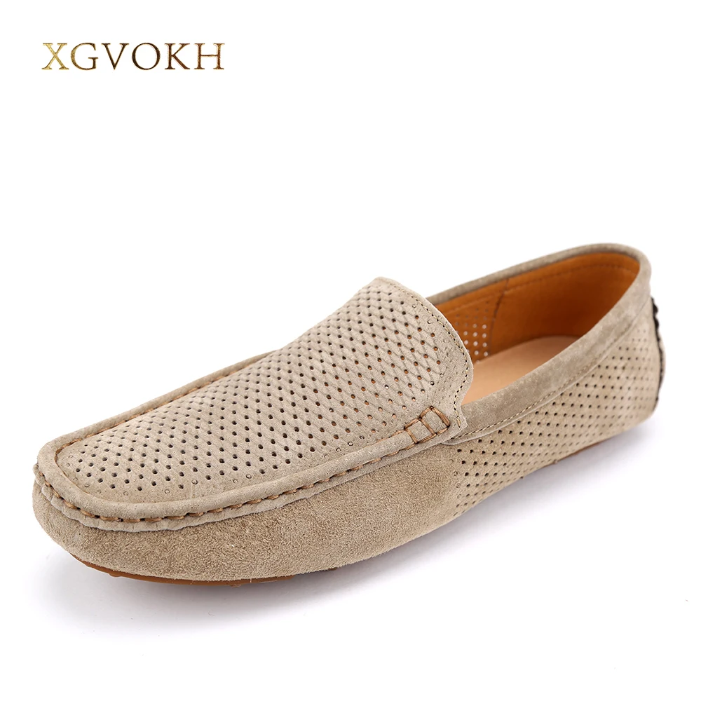 

New 2018 Handmade Genuine Leather Men Loafers Fashion Men Driving Shoes Casual Top Quality Men Flats Moccasins Zapatos Hombre