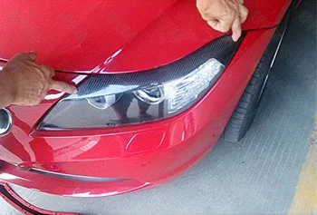 

Genuine Carbon Fiber Headlight Eyelids Eyebrows for 2009-2015 BMW Z4 E89 2010 2011 2012 2013 2014