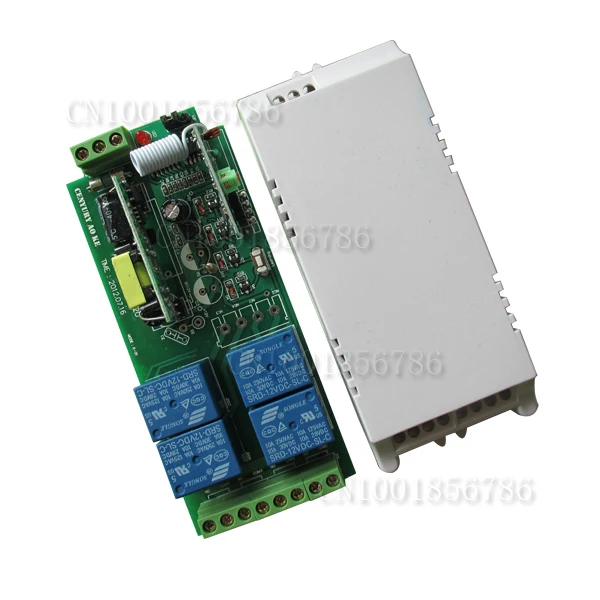 

Wireless Remote Switch 110V 220V 4CH RF Wireless Relay Switch