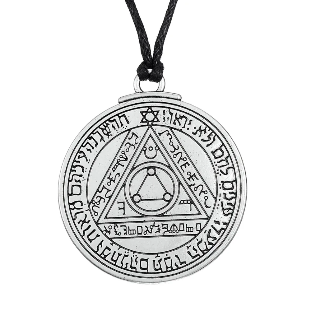 

my shape Pentacle of the Sun Talisman Key of Solomon Seal Pendant Hermetic necklace