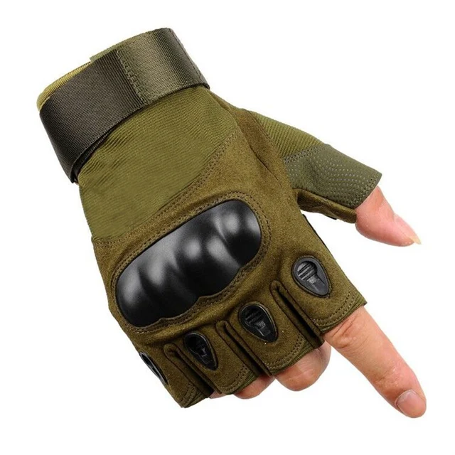 Boyiexin Outdoor Tactical Fingerless Gloves Military Army Shooting