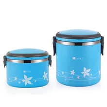 XMT-HOME, Ланч-бокс для детей, офисный, женский, двухслойный, bento box, контейнер для хранения еды, Ланчбокс