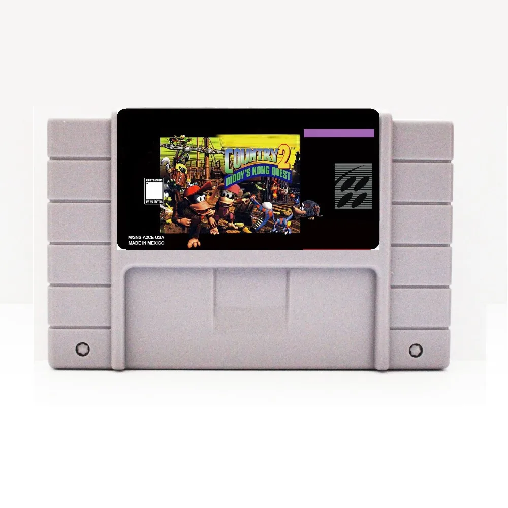 

Don Kon 2 -16 bit For NTSC Game Player Big Gray Game Cartridge