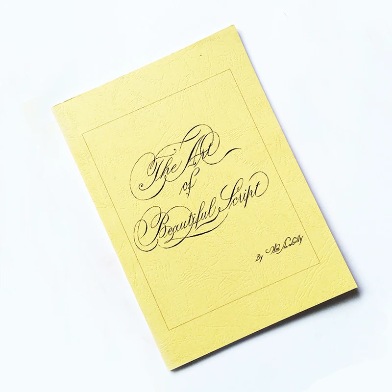 English Calligraphy ES Script the Art of Beautiful Script Teaching Book