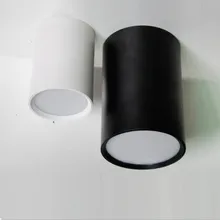 Светодиодный потолочный светильник с регулируемой яркостью для столовой светильник ing бар магазин ресторан 5 Вт 7 Вт 12 Вт 15 Вт лампа для поверхности алюминиевый абажур