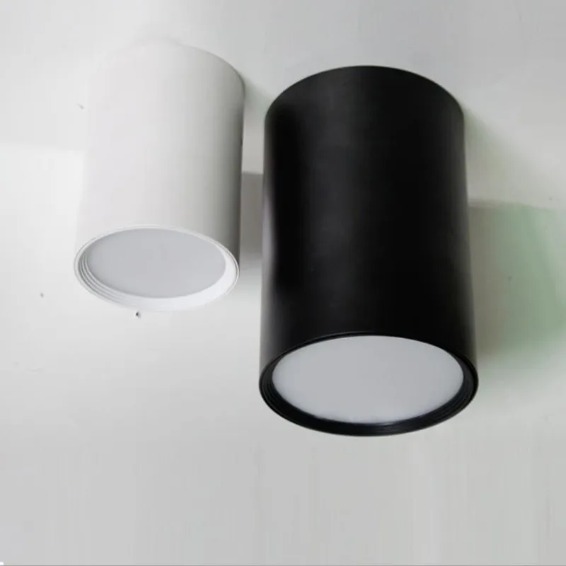 

Dimmable LED Ceiling Light Fixtures For Dining Room Lighting Bar Shop Restaurant 5W 7W 12W 15W Surface Lamp Aluminum Lampshade