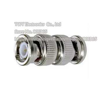 

BNC Male to Male Coaxial Coupler Adapter Connector M/M for CCTV DVR 50Qty,Free Shipping