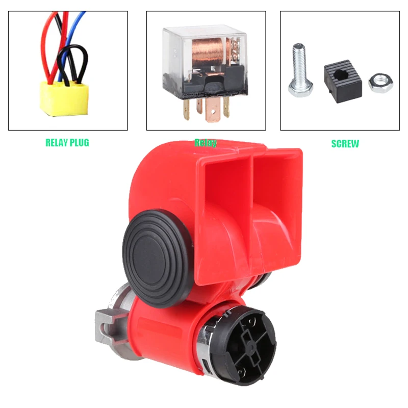 Звуковой сигнал для мотоцикла лодки велосипеда 12 В 136 дБ|motorcycle alarm 12v|loudspeaker