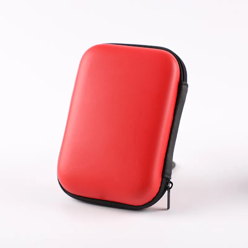 2,5 дюймов жесткий диск пакет сумка для наушников многофункциональный, цифровой мешок для хранения U диск зарядки сокровище мобильный защита питания AprO2 - Цвет: Красный