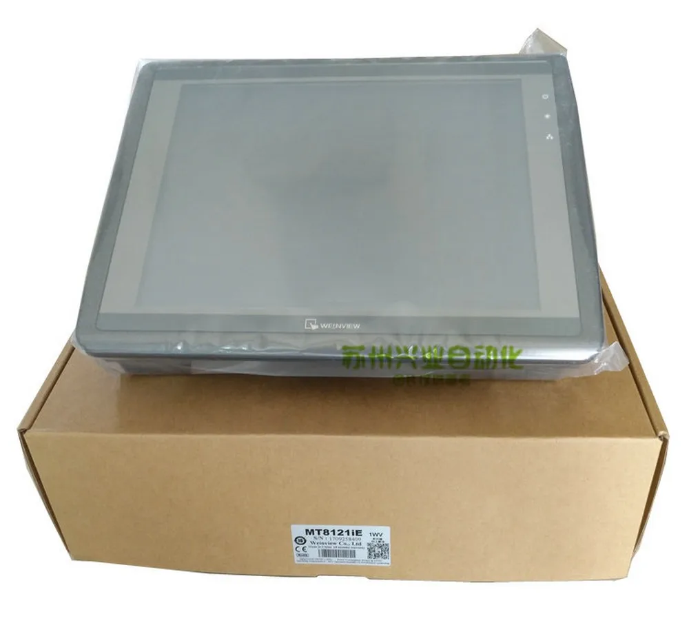 12 1 дюйма HMI MT8121iE 1024x768 Ethernet Сенсорная панель Weintek Weinview новая в коробке|Контроллер с