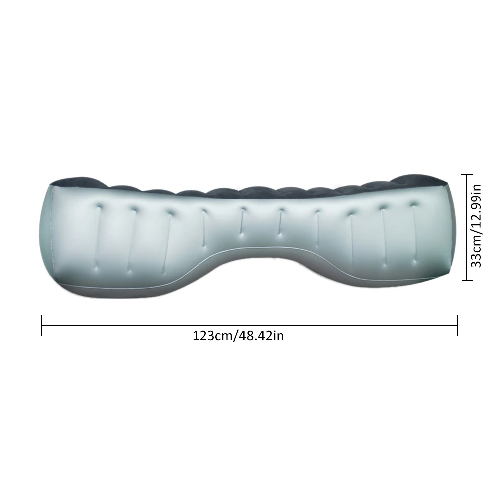 Автомобильный надувной матрас, Автомобильное универсальное заднее сиденье, подушка для ног, надувная кровать, самовождение, тур, автобус, кровать