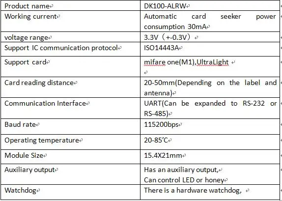 3,3 В NFC модуль считывателя карт IC карта последовательный порт Модуль RFID модуль URAT интерфейс M1 карты и UL карты чтения/записи последовательный порт