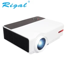 Rigal Projector RD808A 5500 Lumens HD Projector LED WIFI Android Projector 3D Beamer 1280*800 LCD HDMI VGA USB TV Projector