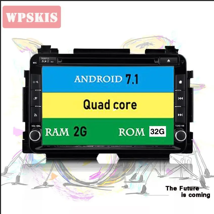 Android 9,0 4+ 64 ГБ для Honda HR-V HRV XRV Vezel 2013~ автомобильный мультимедиа, ТВ DVD gps Радио Carplay навигационная головка экран устройства - Цвет: 7.1 2-32
