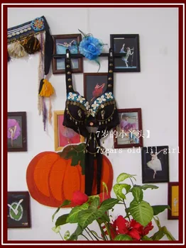 

Tribal belly dance bra B 116