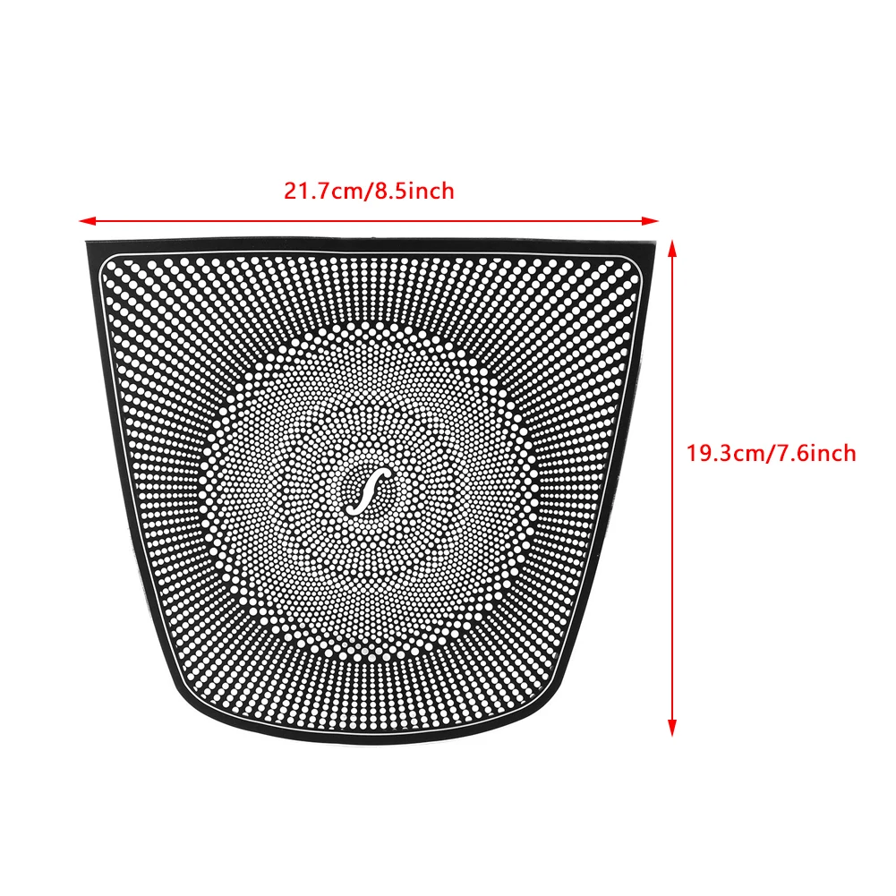 Динамик на приборную панель из алюминиевого сплава, декоративные крышки для рупорной рамы, наклейки для стайлинга автомобилей BMW X5 F15 14-18X6 F1615-18
