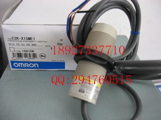 

[ZOB] 100% brand new original authentic OMRON Omron proximity switch E2K-X15ME1 2M