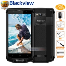 Blackview BV8000 Pro Mobile Phone FHD MTK6757 Octa Core Android 7.0 6GB RAM 64 GB ROM 16 MP Waterproof IP68 Type C 4G Smartphone