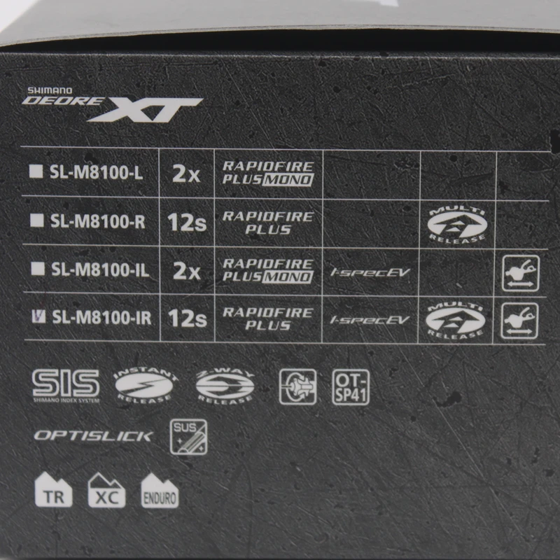 Shimano XT M8100 12S DEORE рычаг переключения передач SL I spec EV передач|Велосипедный