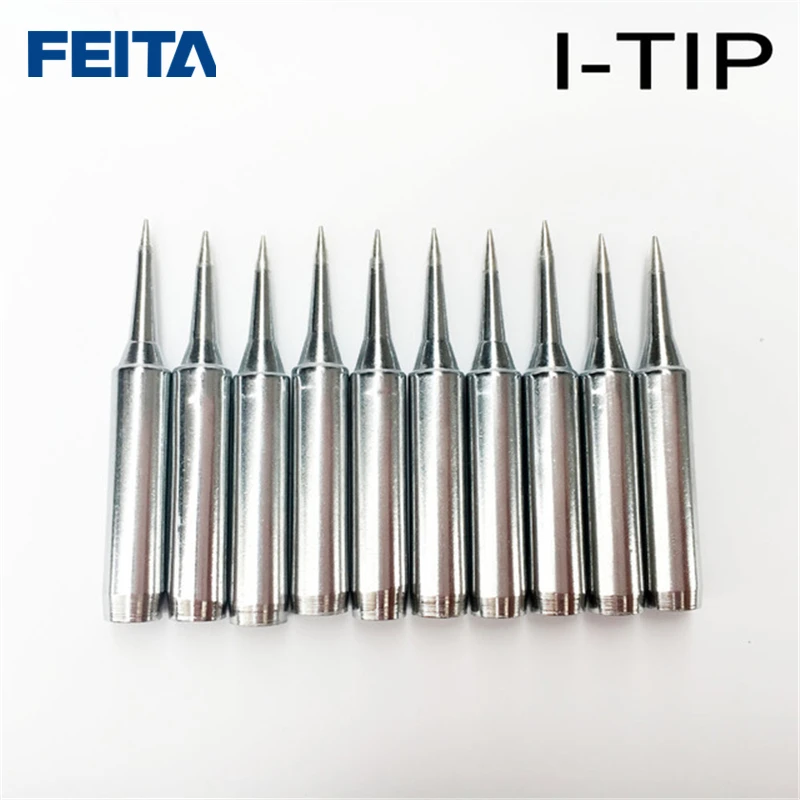 FEITA 10 шт./партия 900M T Паяльная насадка сварочные железные головки для Hakko Atten Quick 936
