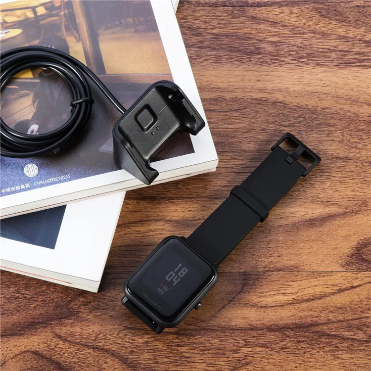 SIKAI 1 м usb зарядная док-станция зарядное устройство для Xiaomi Huami Amazfit Bip BIT PACE Lite Youth Smart Watch зарядное устройство A1608 Edition