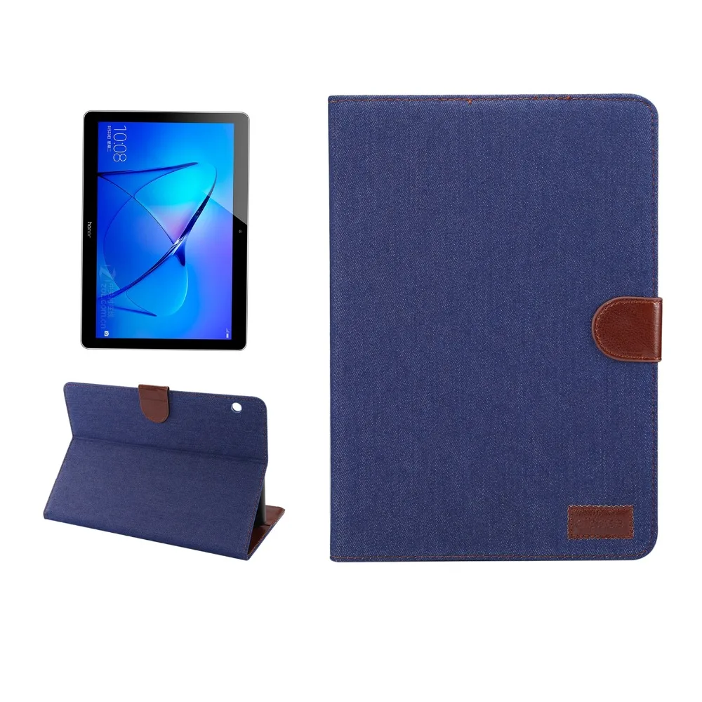 Тонкий флип PU чехол для Huawei MediaPad T3 10 AGS L09 L03 защитный планшета Honor Play Pad 2 9 6 +