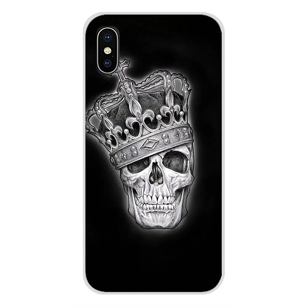 Аксессуары в форме черепа для телефона с привидениями чехлы Apple iPhone X XR XS MAX 4 4S 5 5S 5C
