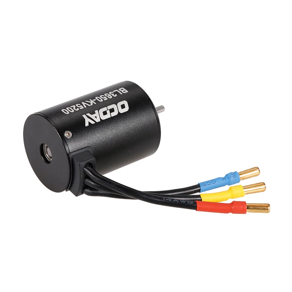 3650 5200KV 3900KV Metal RC Brushless Motor Sensorless Motor for 110 RC Car Truck Vehicle RC Rock Crawler Accessories Part (10)
