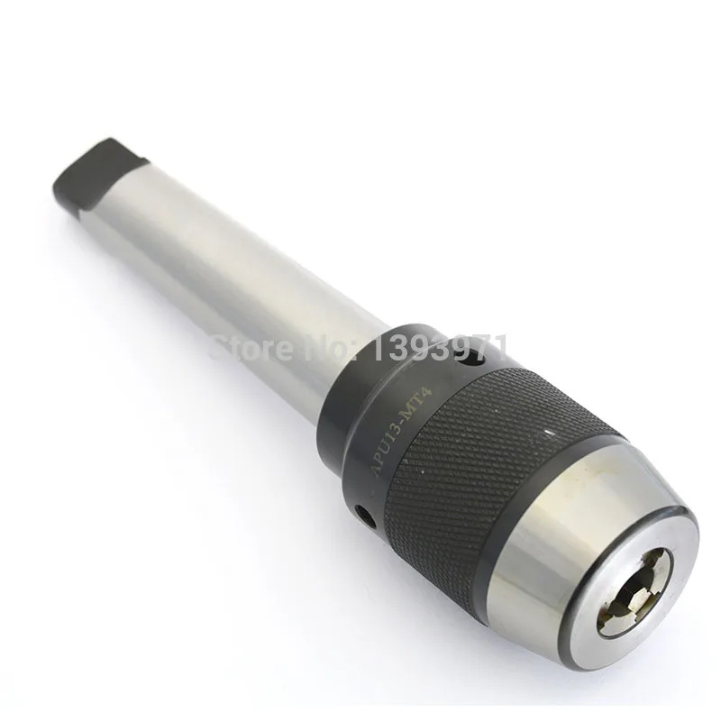

Clamping range 1-13mm flat tail MTA4 APU13/MT4 APU16 taper keyless drill chuck self-tight for machine tools and portable tools