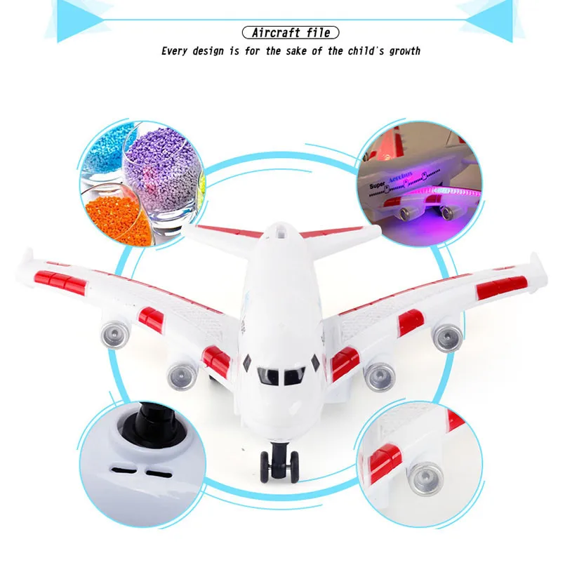 Electrical RC Plane Plastic Toys For Kids Remote Control Airplane Model Outdoor Games Children Musical Lighting DIY Toys Gifts Electrical RC Plane Plastic Toys For Kids Remote Control Airplane Model Outdoor Games Children Musical Lighting DIY Toys Gifts