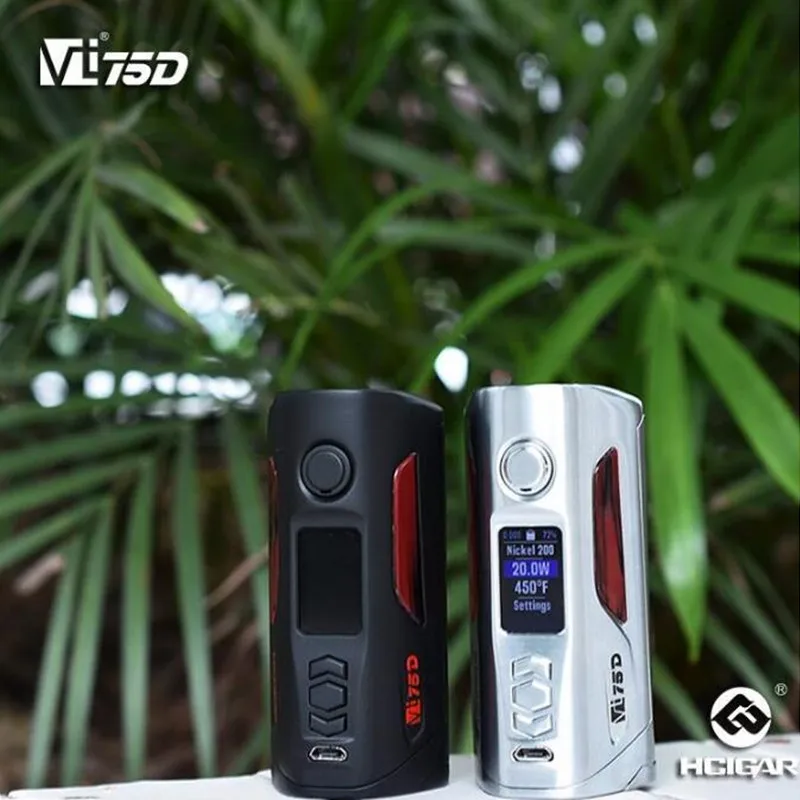 Хранится в России исходном Hcigar VT75D поле Mod 75 Вт электронная сигарета mod принимает