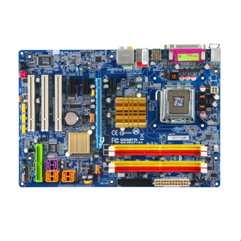 Оригинальная Материнская плата Gigabyte GA-965P-S3 965P-S3 P965 LGA775 DDR2