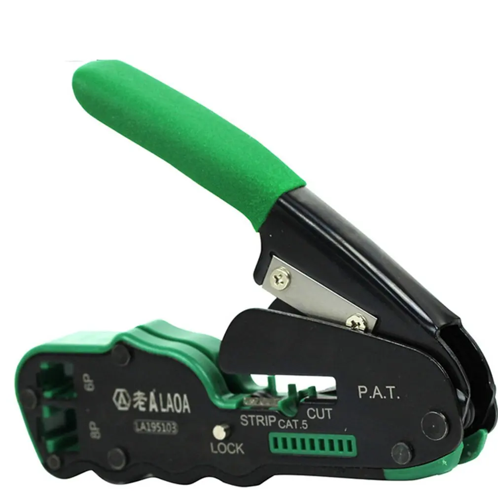 

LAOA Crimping Plier Network Tools Portable Multifunction Cable Stripper Wire Cutter Cutting Crimping Pliers Terminal Tool