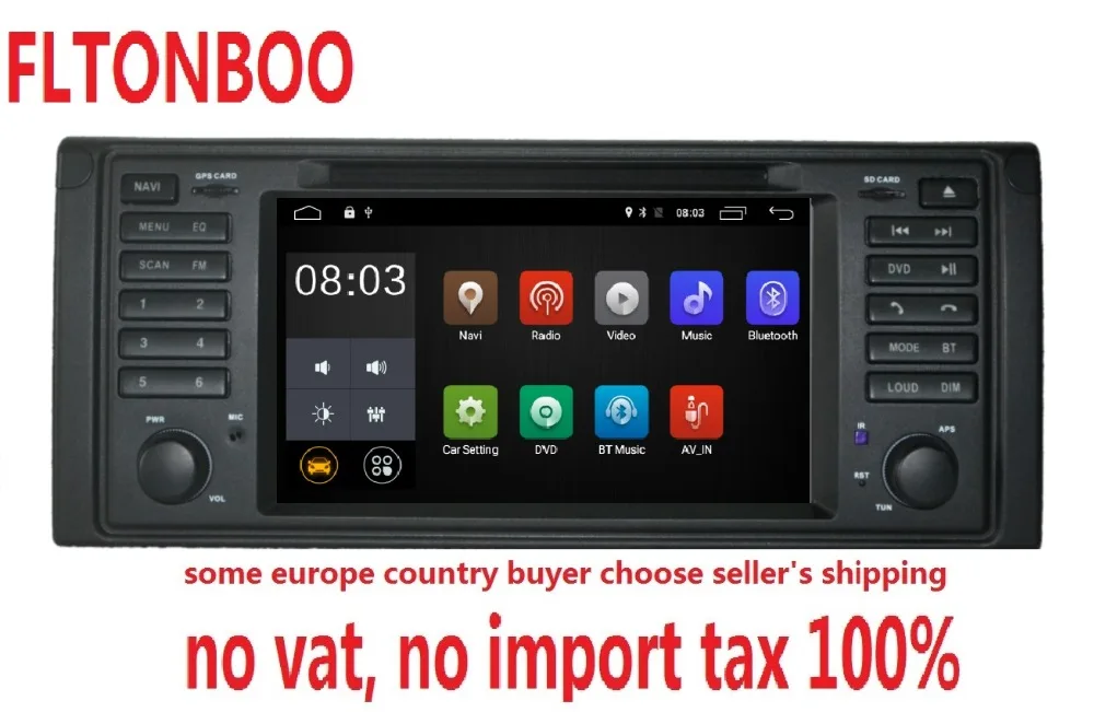 

Android 7.1 for bmw E39,X5,M5,E53 car dvd,gps navigation,wifi,radio,bluetooth,