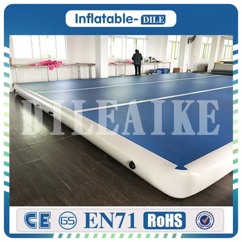 

Hot Sale 6x6x0.2m Inflatable Airtrack For Home Use, Beach, Park and Water, Cheerleading With Electric Air Pump