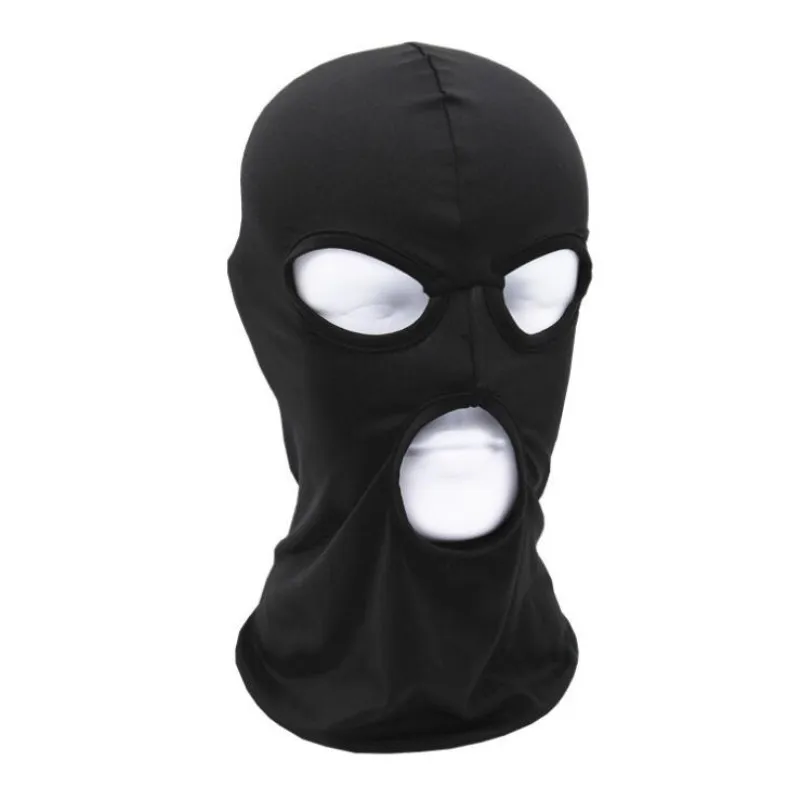 Открытый Велоспорт Полный маска для защиты лица 2/3 отверстие Балаклава для езды, катания на лыжах для катания на сноуборде Зонт велосипед уход за кожей лица маски, шарфы