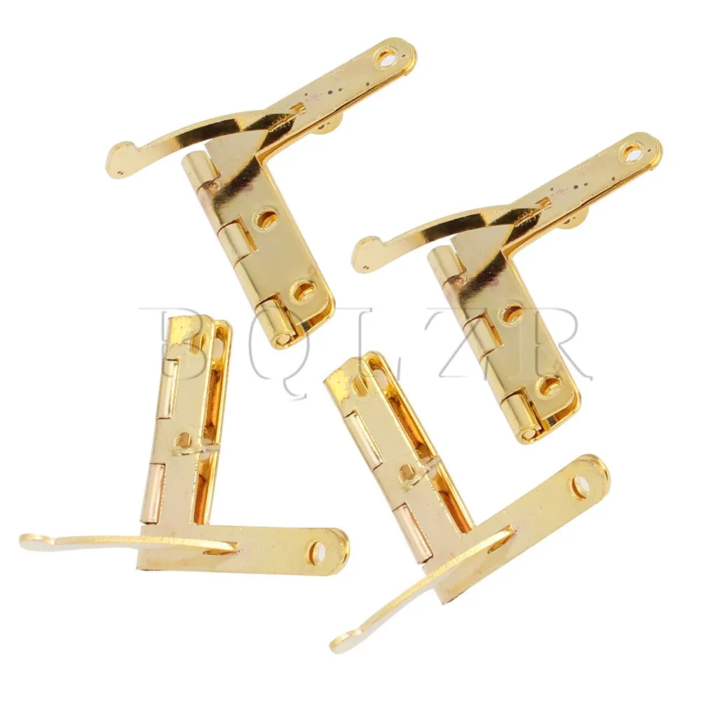 

100xBQLZR 33x30mm Gold Mini Flemingia Spring Hinge Hardware Accessories for Jewelry Box