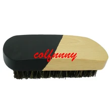 2000 шт/партия Быстрая индивидуальные черные дикие кабановые щетинки деревянные бороды Размер кисти: 12*5,8*3,6 см